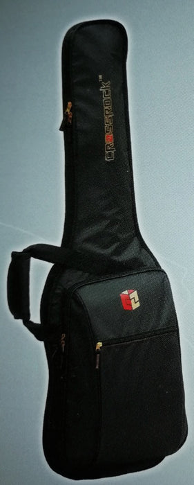Electric Guitar Gig Bag by Crossrock. Padded Carry Case with Back-Pack Straps.