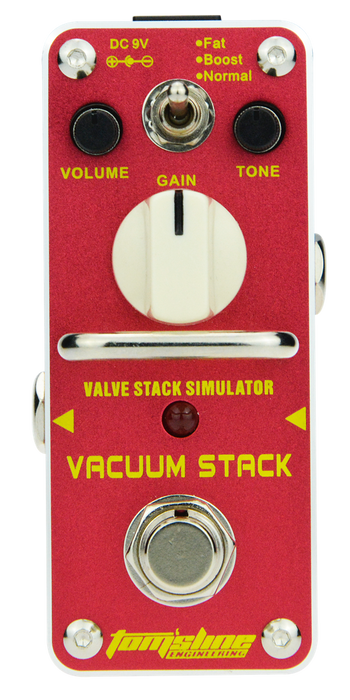 Tom'sline AVS-3 Vacuum Stack Tube-Driven Amp Simulator Mini Pedal