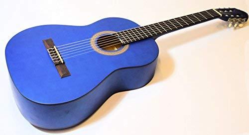 Ferris Student Classical Guitar 3/4 or 4/4 Natural Red Blue or Black