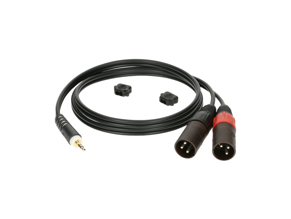 Klotz Y Cable Mini Jack Plug 3.5 mm  2 x XLR Male 3m