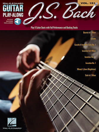 Guitar Play-Along Volume 151: J.S. Bach (Book/Online Audio)