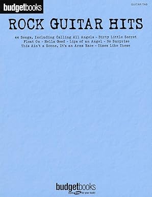 Rock Guitar Hits Budgetbooks