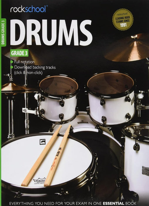 Rockschool Drums Grade 3 (2012 - 2018)
