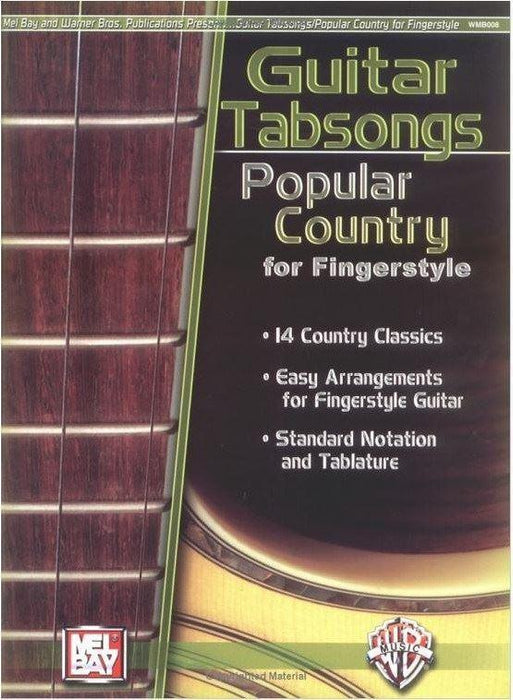 Guitar Tabsongs Popular Country for Fingerstyle