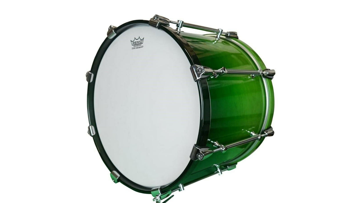 Pearl Tenor Drum Chrome Plated Hardware Emerald Fade 14'' x 12''