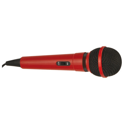 Dynamic Handheld Karaoke Microphone with 3.5mm Plug Red