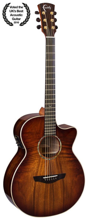 Faith Venus Blood Moon Electro Acoustic Cutaway FVBMB