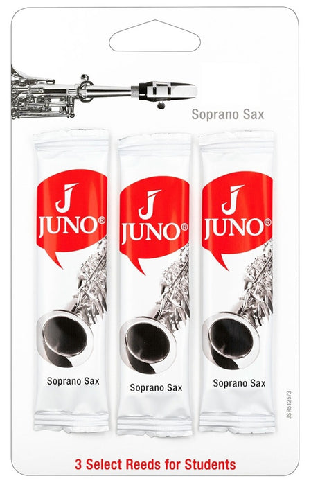 Juno Soprano Sax Reeds 2.5 (3 Pack) JSR51253