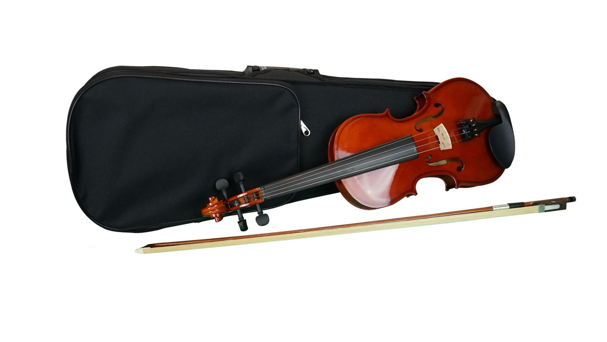 Ferris Student Violin 3/4 with Case & Bow Natural