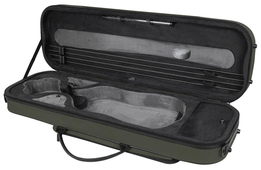 Pedi 16100 Night Stripe Series Case Violin - Green