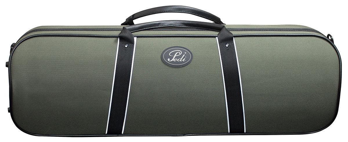 Pedi 16100 Night Stripe Series Case Violin - Green