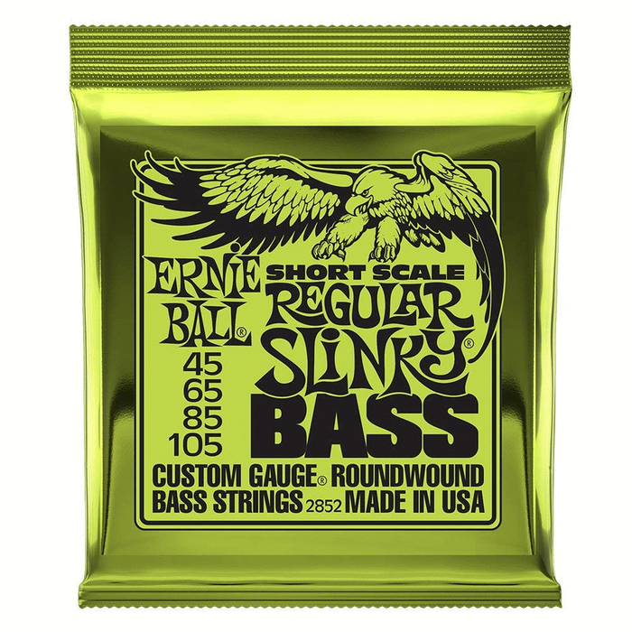 Ernie Ball Regular Slinky Bass Strings Short Scale 45-105 P02852