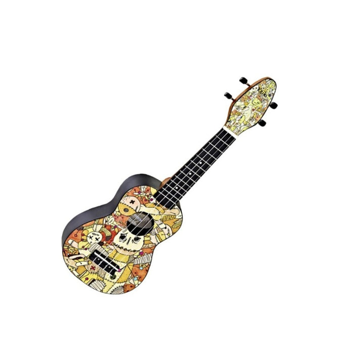 Ortega Keiki Soprano Ukulele Pack Voodoo Puppet