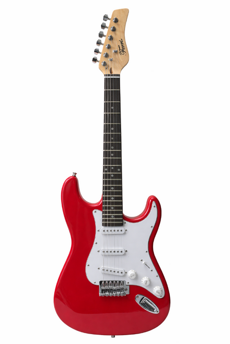 Ferris ST Style Electric Guitar Pack In Red