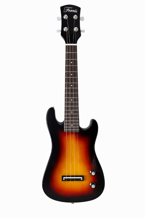 Ferris ST Style Electric Ukulele In Sunburst