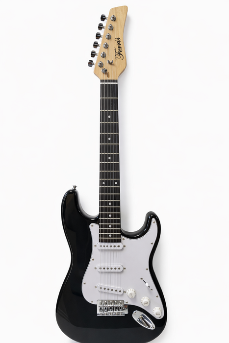 Ferris ST Style Electric Guitar Pack In Black