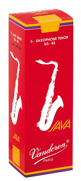 Vandoren Java Red Tenor Sax Reeds 5 Box of 5