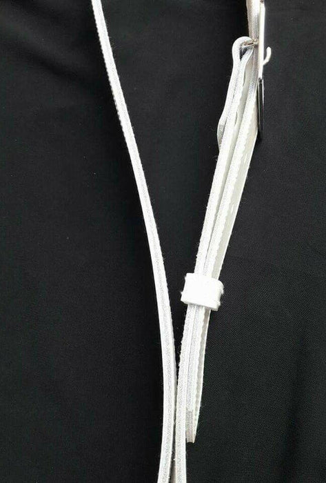 Pro-Corps Leather Drum Strap with PVC Coating White
