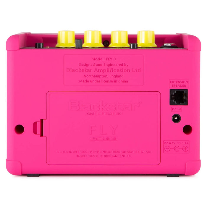 Blackstar FLY3 Mini Guitar Amp Neon pink