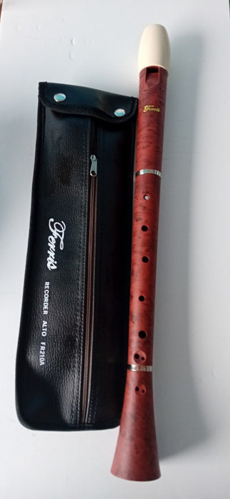 Ferris Alto Recorder Wood Effect with Case & Chart