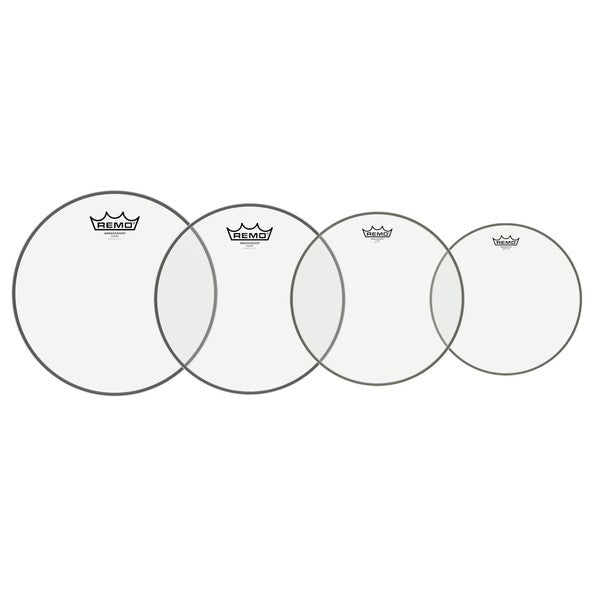 Remo Ambassador Drum Heads Clear Pro Pack