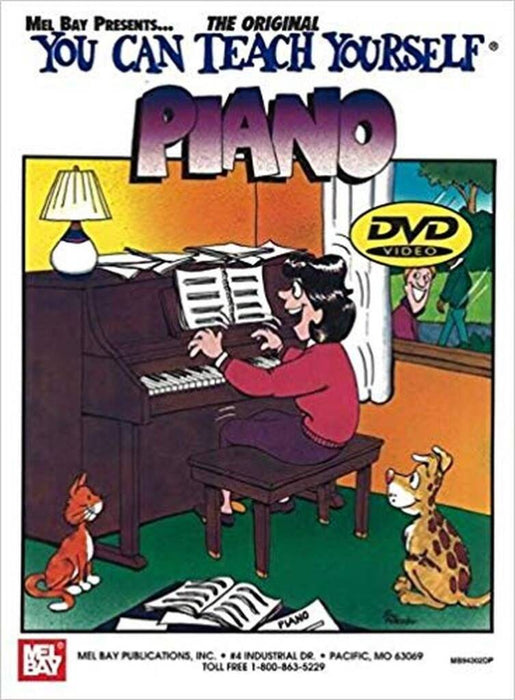 You Can Teach Yourself Piano Book/DVD