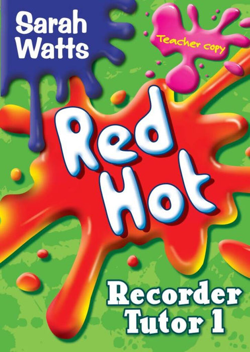 Red Hot Recorder Tutor 1 Teacher Copy BK/CD