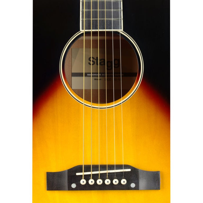 Stagg Slope Shoulder Dreadnought Acoustic Guitar Sunburst