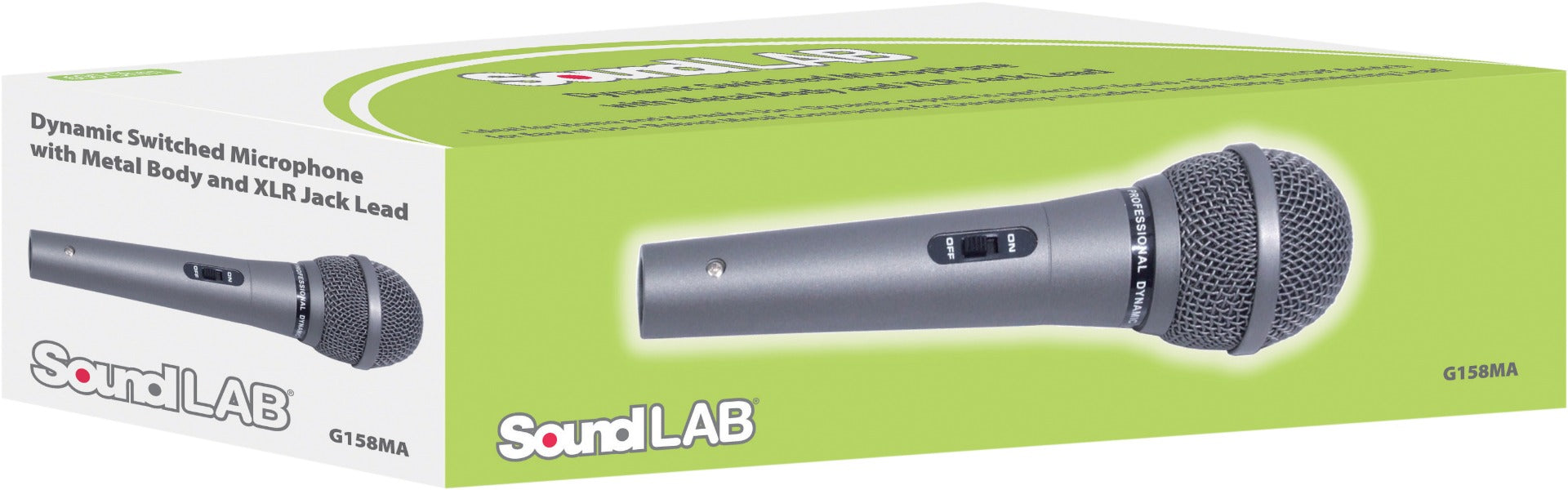 SoundLAB Dynamic Handheld Microphone 600 Ohm G158MA