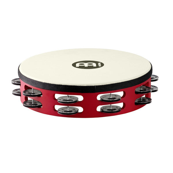Meinl Percussion 10'' Synthetic Head Wooden Touring Tambourine