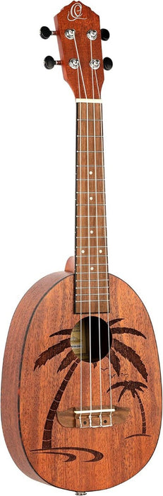 Ortega Concert Pineapple Ukulele Bnfire Series RUPA5MM