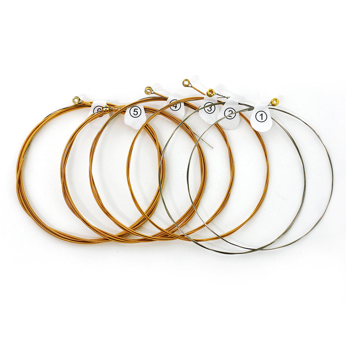 Ziko Phosphor Bronze Acoustic Guitar Strings 12-53 3 Pack  Free Picks