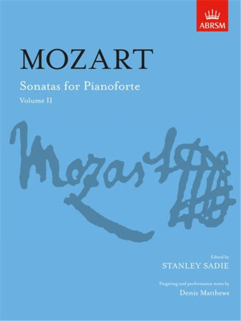 Mozart Sonatas For Piano Vol.2 ABRSM