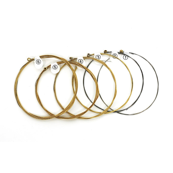 Ziko Brass Acoustic Guitar Strings 13-56 3 Pack Free Picks