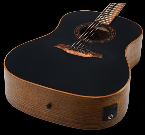 Bromo Tahoma Series Solid Top Round Shoulder Electro Acoustic BAT9MEBK