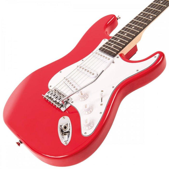 Encore Blaster Electric Guitar Pack Gloss Red EBP-E60RD
