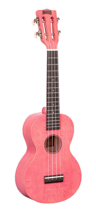 Mahalo Concert Ukulele Island Series Coral Pink ML2CP