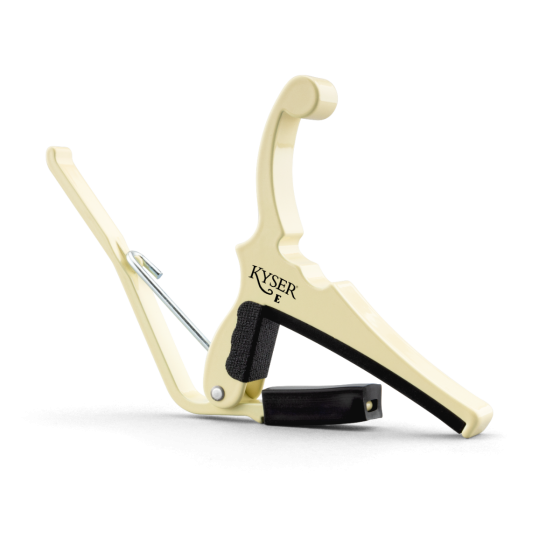 Kyser Capo Electric Quick Change X Fender Olympic White KGEFOWA