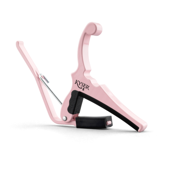 Kyser Capo Electric Quick Change x Fender Shell Pink KGESPK