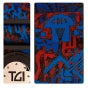 TGI Guitar Strap Tribal Mask Blue TGS28250