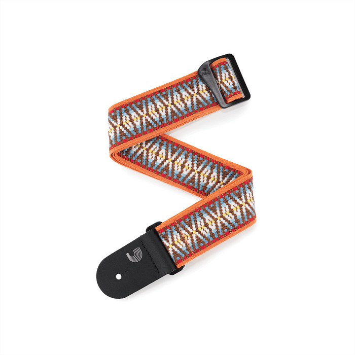D'Addario Woven Guitar Strap Sunrise Hootenanny 50G08