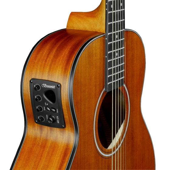 Brunswick Super Mini 3/4  Electro Acoustic Guitar Mahagony BSM100ME