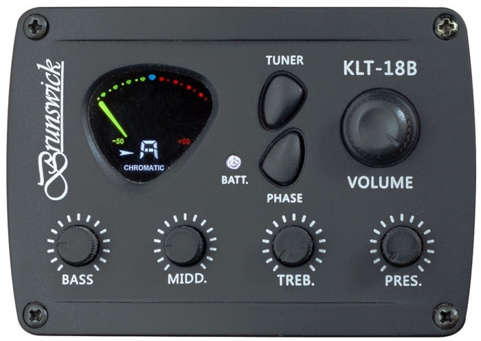 Brunswick Super Mini 3/4 Electro Acoustic Guitar Tobacco Burst BSM100TBE