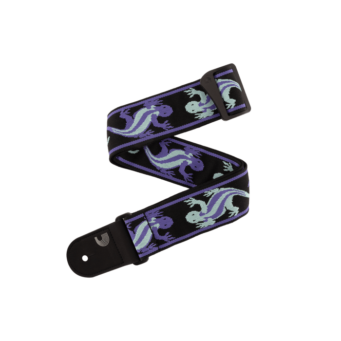 D'Addario Vintage Planet Waves Lizards Guitar Strap 50PW02
