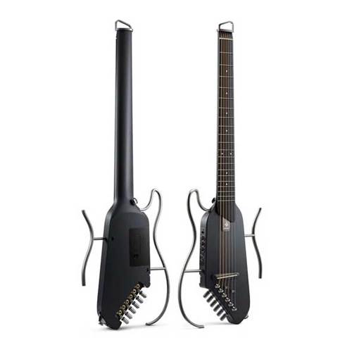 Donner HUSH-I Guitar Black HUSH-1BK