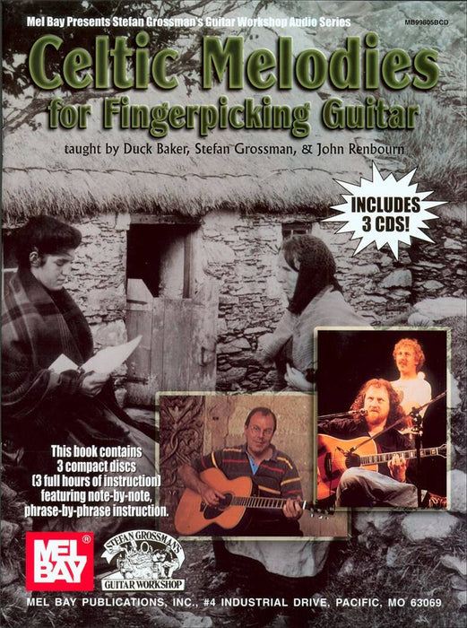 Celtic Melodies For Fingerpicking Guitar BK/CDs