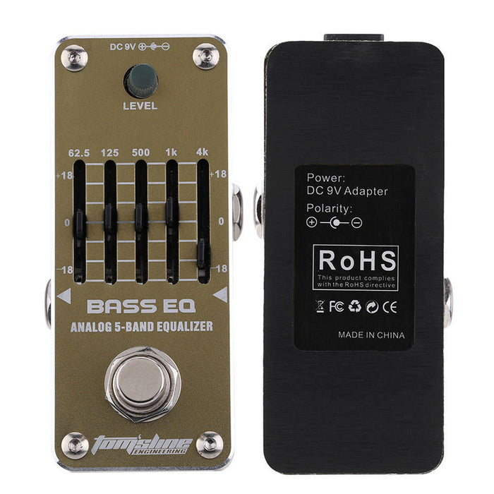 Tom'sline EQ 5-Band Bass Equalizer AEB-3