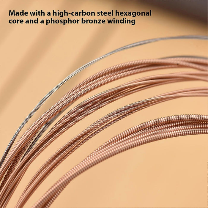 Ziko Phosphor Bronze Acoustic Guitar Strings 10-48