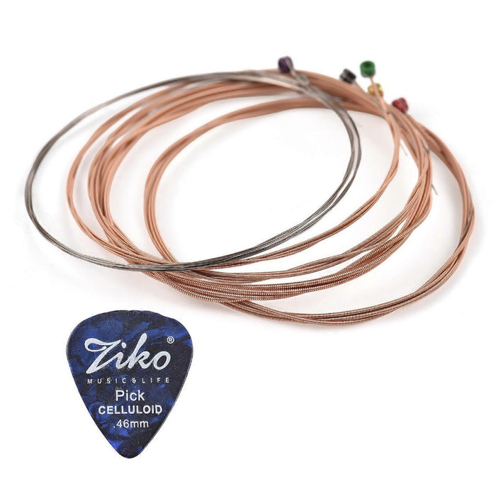 Ziko Phosphor Bronze Acoustic Guitar Strings 10-48