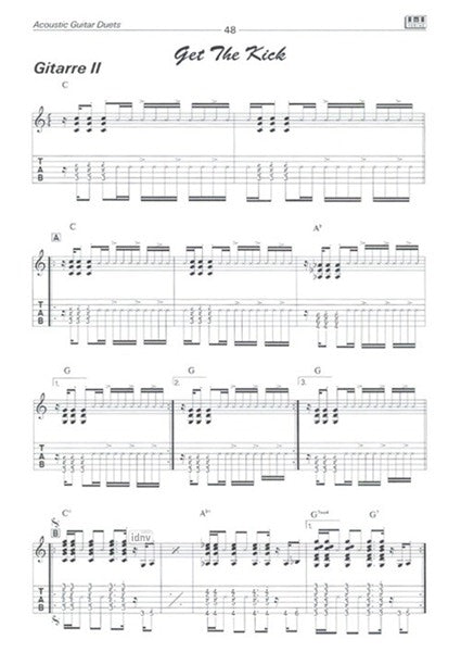 Stephan Bormann Acoustic Guitar Duets BK/CD